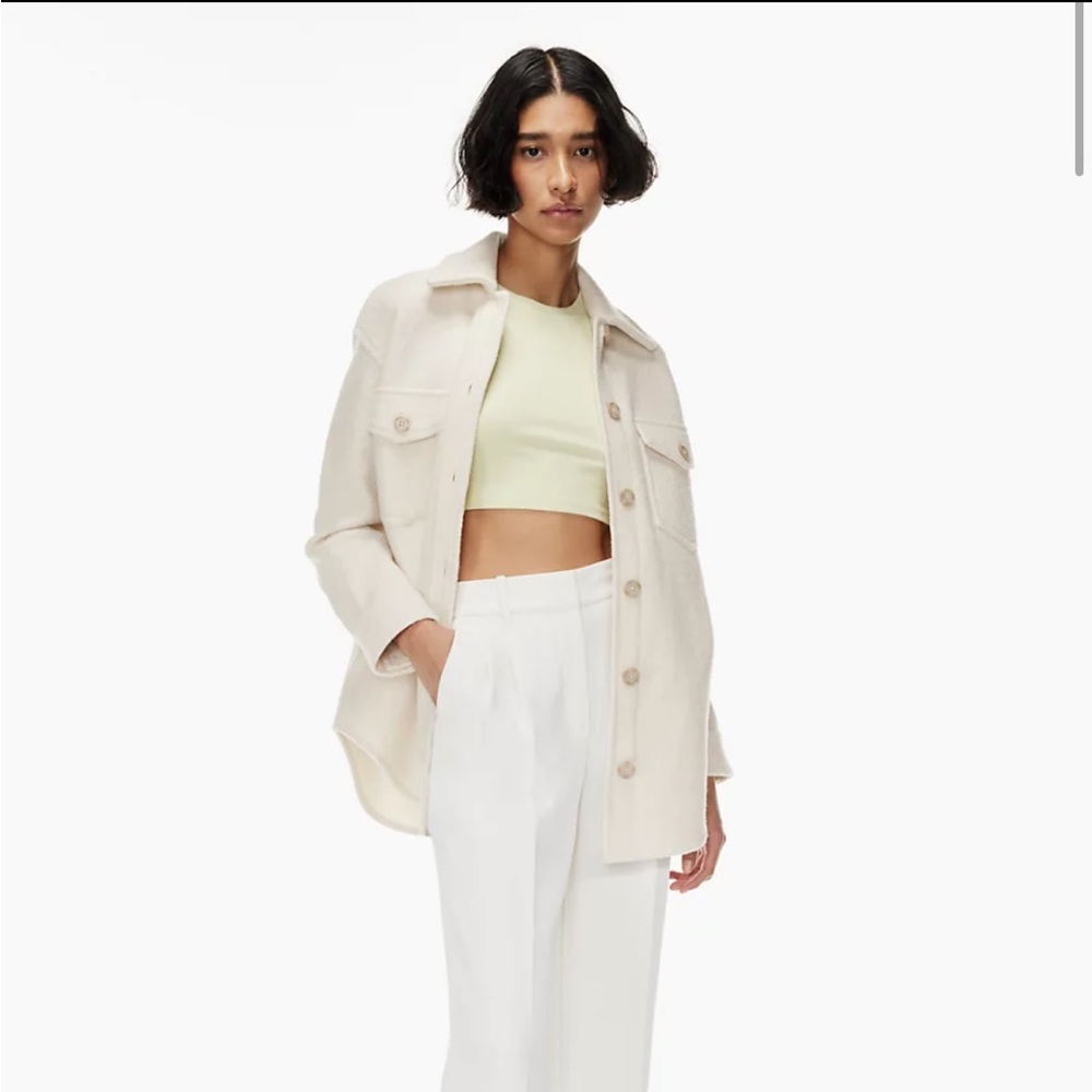 Aritzia Wilfred Ganna Shirt Jacket